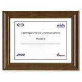 SKILCRAFT Walnut Stained Picture Frame