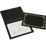 SKILCRAFT Gold Foil Cover Document Holders