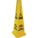 Impact Products "Cuidado Piso Mojado/Caution Wet Floor" Four-Sided Floor Sign