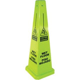 Impact Products "Cuidado Piso Mojado/Caution Wet Floor" Four-Sided Floor Sign