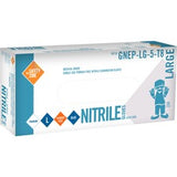 Safety Zone 12" Powder Free Blue Nitrile Gloves