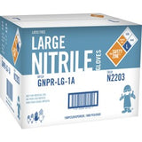 Safety Zone Powder Free Blue Nitrile Gloves