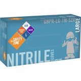 Safety Zone Powder Free Indigo Nitrile Gloves