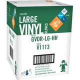 Safety Zone Powdered Clear Vinyl Gloves