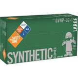 Safety Zone Powder Free Blue Synthetic Gloves