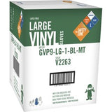 Safety Zone Powder Free Blue Vinyl Gloves