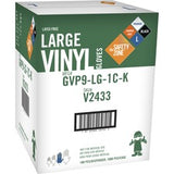 Safety Zone Powder Free Black Vinyl Gloves