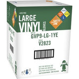 Safety Zone Powder Free Yellow Vinyl Gloves