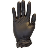 Safety Zone Powder Free Black Vinyl Gloves