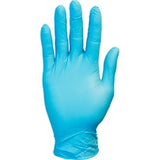 Safety Zone Powder Free Blue Synthetic Gloves