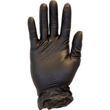 Safety Zone Powder Free Black Vinyl Gloves