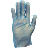 Safety Zone Clear Powder Free TPE Stretch Polymer Gloves