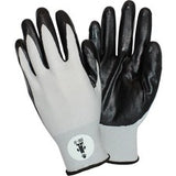 Safety Zone Black High Dexterity with Stretch Nylon Back & Single Layer Palm Mechanics Gloves