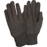 Safety Zone Brown Jersey Gloves