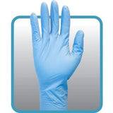 Safety Zone 12" Powder Free Blue Nitrile Gloves
