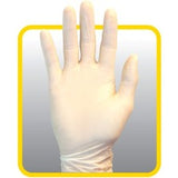 Safety Zone Powdered Natural Latex Gloves