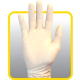 Safety Zone Powder Free Natural Latex Gloves