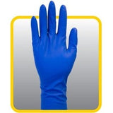 Safety Zone 12" Powder Free Blue Latex Gloves
