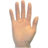 Safety Zone Powdered Clear Vinyl Gloves