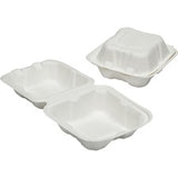 SKILCRAFT Hinged Lid Square Food Tray