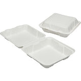 SKILCRAFT Hinged Lid Square Food Tray