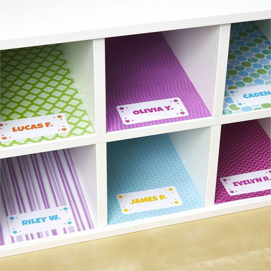 Avery® White Rectangle Labels with Sure Feed Technology