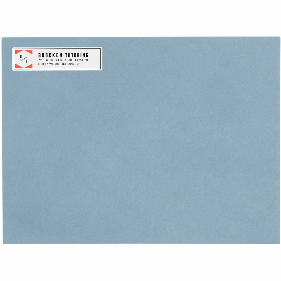 Avery® Easy Peel Return Address Labels, 1/2"x1-3/4" 2,000 Labels (8167)