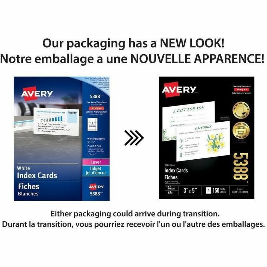 Avery® Index Cards