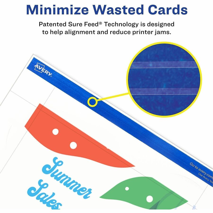 Avery® Sure Feed Postcards