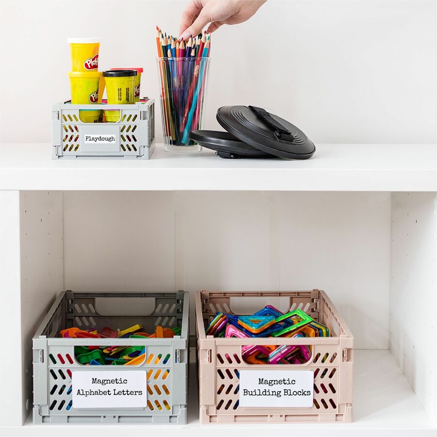 Avery® White Rectangle Labels with Sure Feed Technology