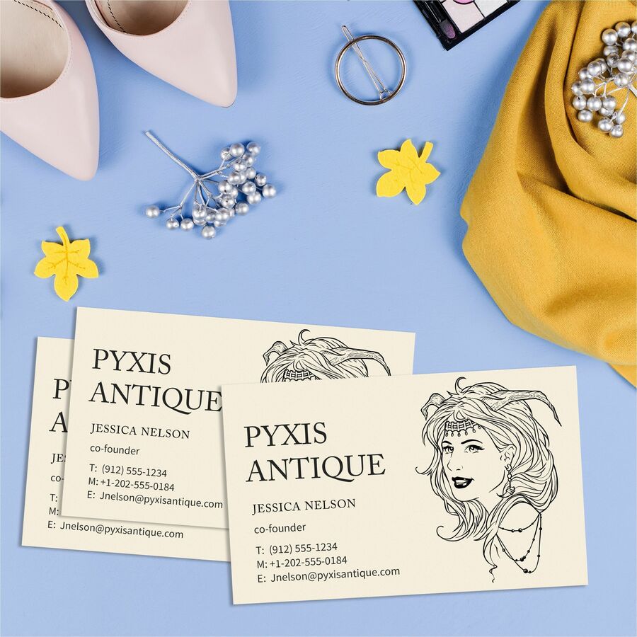 Avery® Sure Feed® Ivory Business Cards