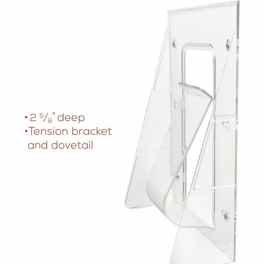 Deflecto Stand-Tall Literature Display
