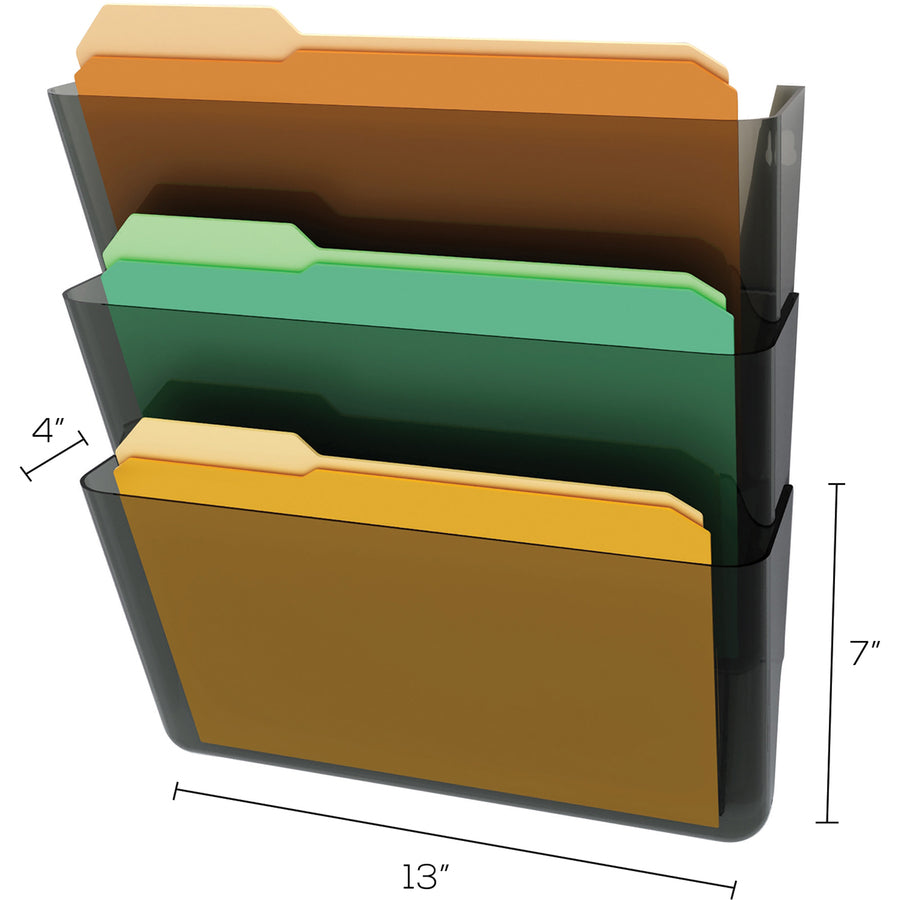 Deflecto Stackable DocuPocket Set