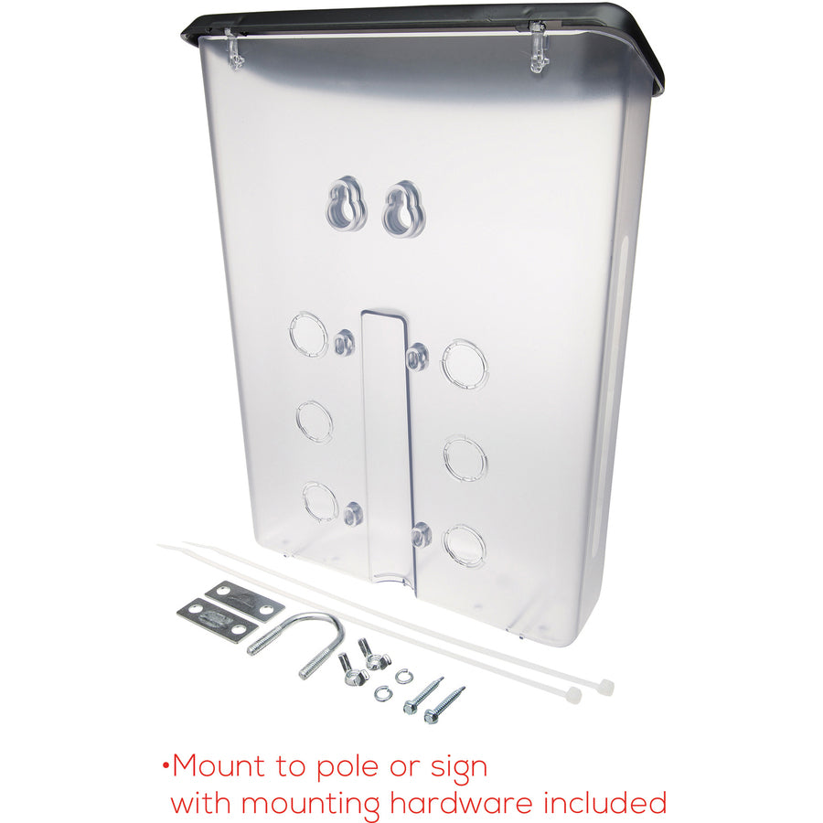 Deflecto Outdoor Literature Box