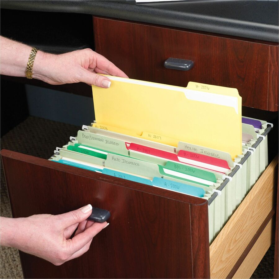 Smead 1/3 Tab Cut Letter Recycled Interior File Folder