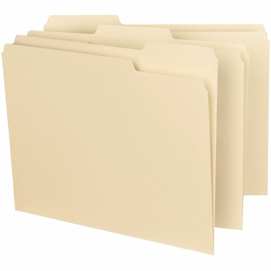Smead 1/3 Tab Cut Letter Recycled Interior File Folder