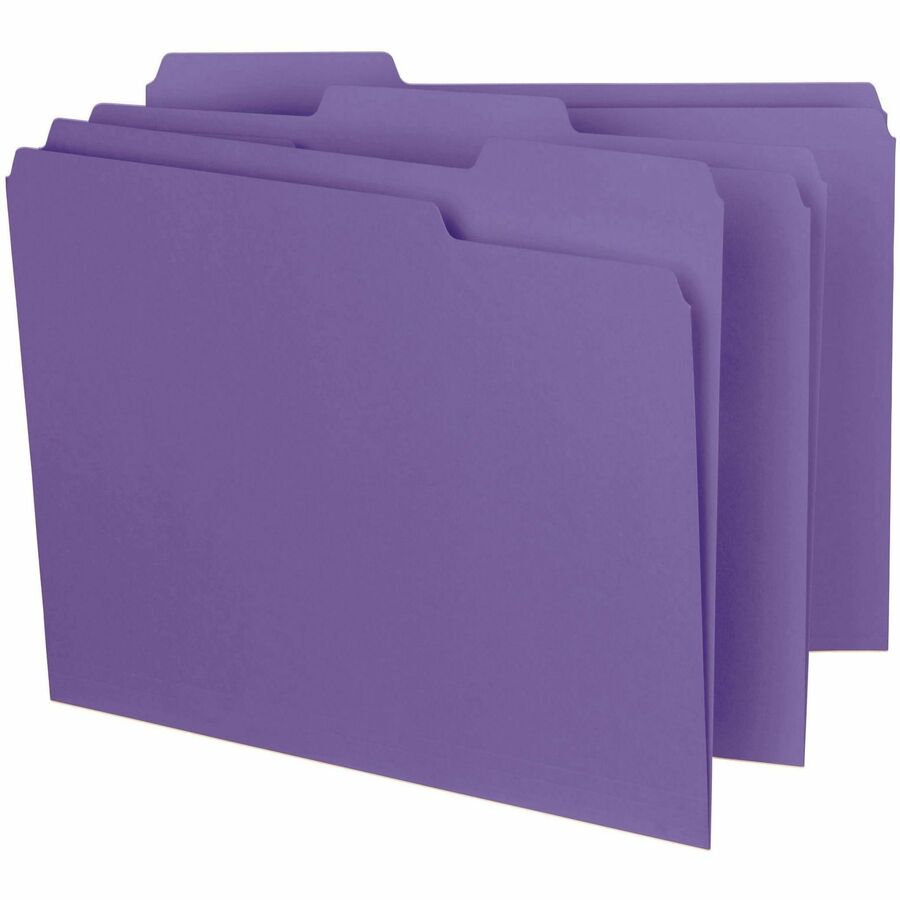 Smead 1/3 Tab Cut Letter Recycled Interior File Folder