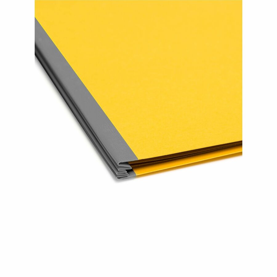 Smead SafeSHIELD 2/5 Tab Cut Letter Recycled Classification Folder