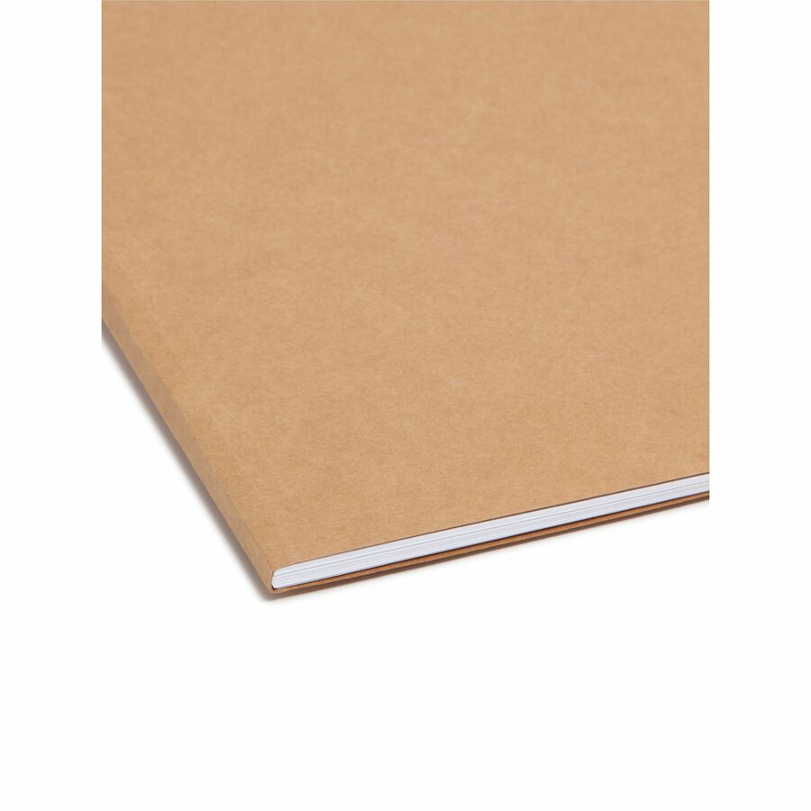 Smead Straight Tab Cut Letter Recycled Fastener Folder