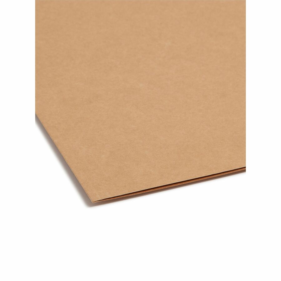 Smead Straight Tab Cut Letter Recycled Fastener Folder