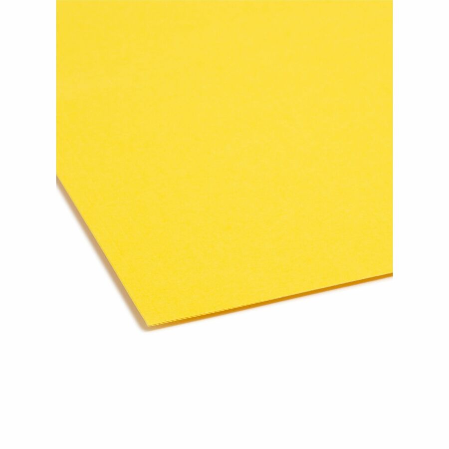 Smead Colored 1/3 Tab Cut Legal Recycled Fastener Folder
