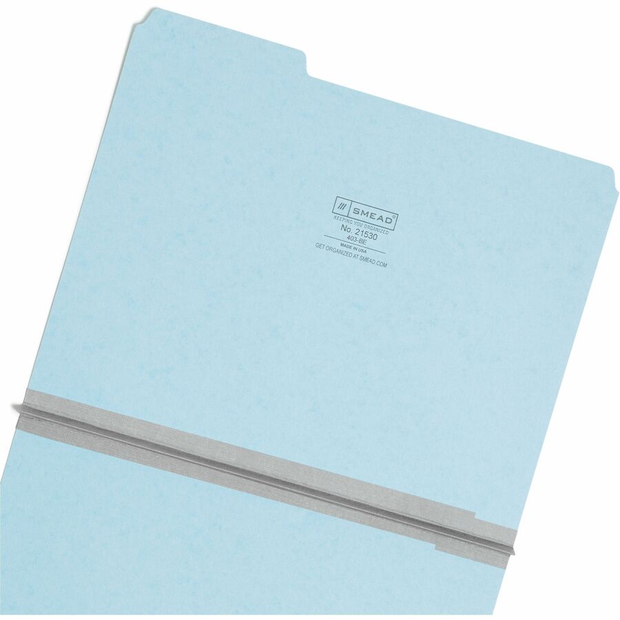 Smead Colored 1/3 Tab Cut Letter Recycled Top Tab File Folder