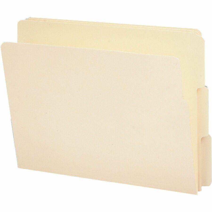 Smead Shelf-Master 1/3 Tab Cut Letter Recycled End Tab File Folder