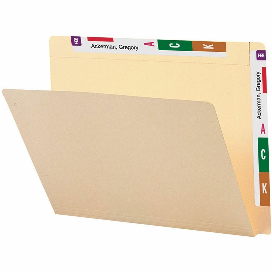 Smead Letter Recycled End Tab File Folder