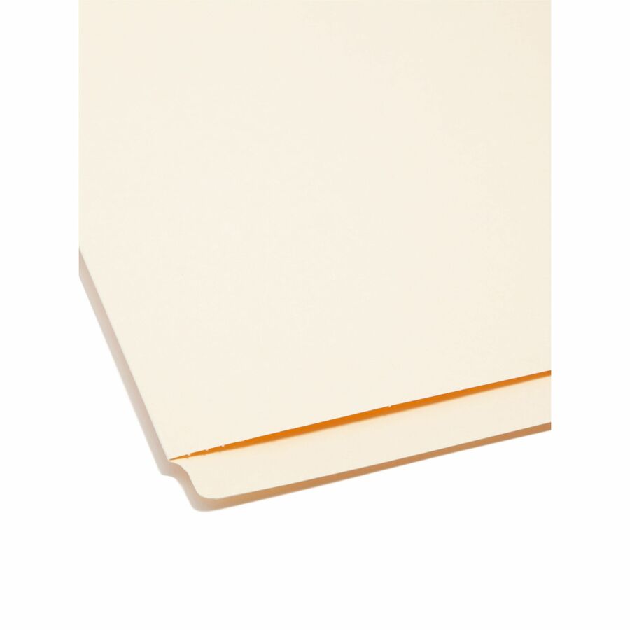 Smead Straight Tab Cut Letter Recycled End Tab File Folder