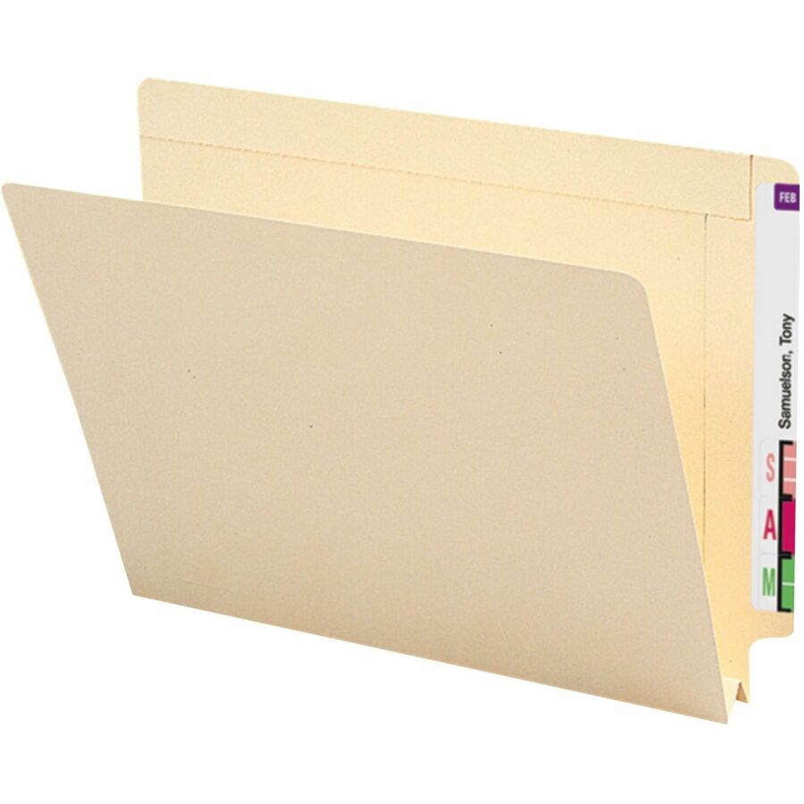 Smead Straight Tab Cut Letter Recycled End Tab File Folder