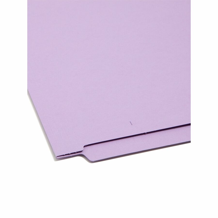 Smead Shelf-Master Straight Tab Cut Letter Recycled End Tab File Folder