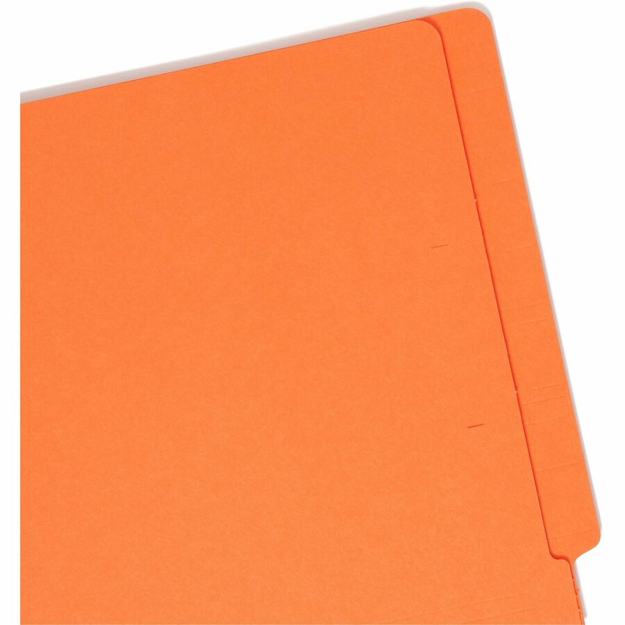Smead Shelf-Master Straight Tab Cut Letter Recycled End Tab File Folder