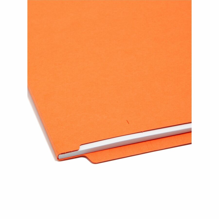 Smead Shelf-Master Straight Tab Cut Letter Recycled End Tab File Folder