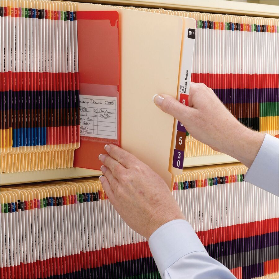 Smead Straight Tab Cut Letter Recycled Classification Folder